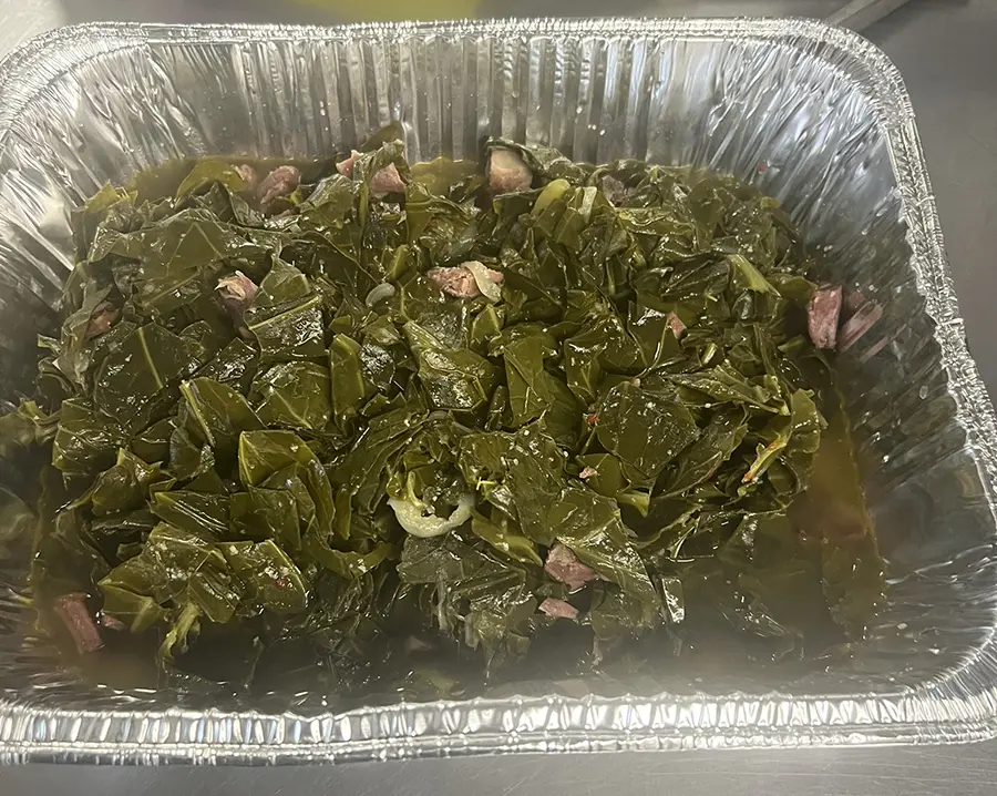 collard greens dinner